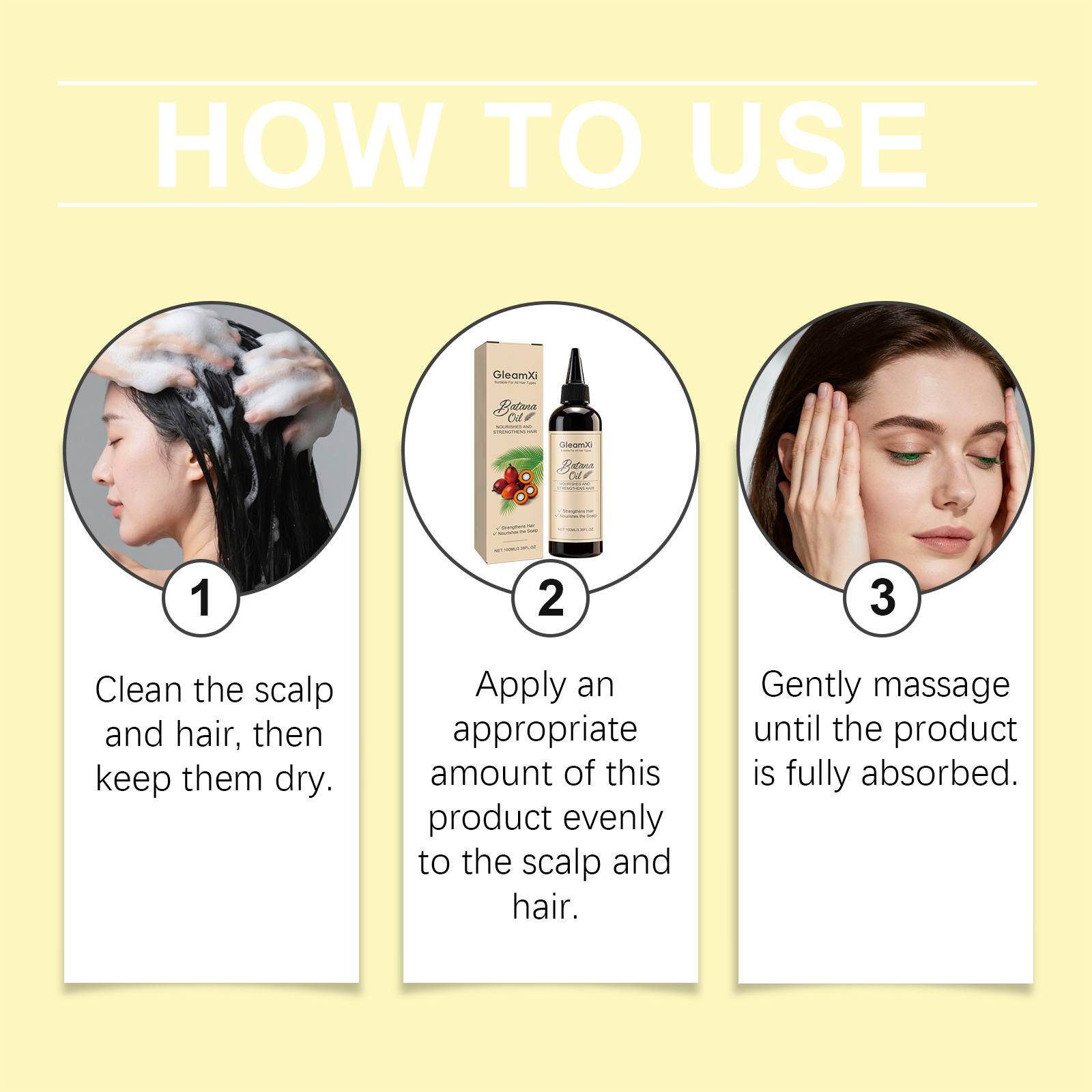 Hair Care Growth - Batana Hair Essential Oil Strengthen Hair
