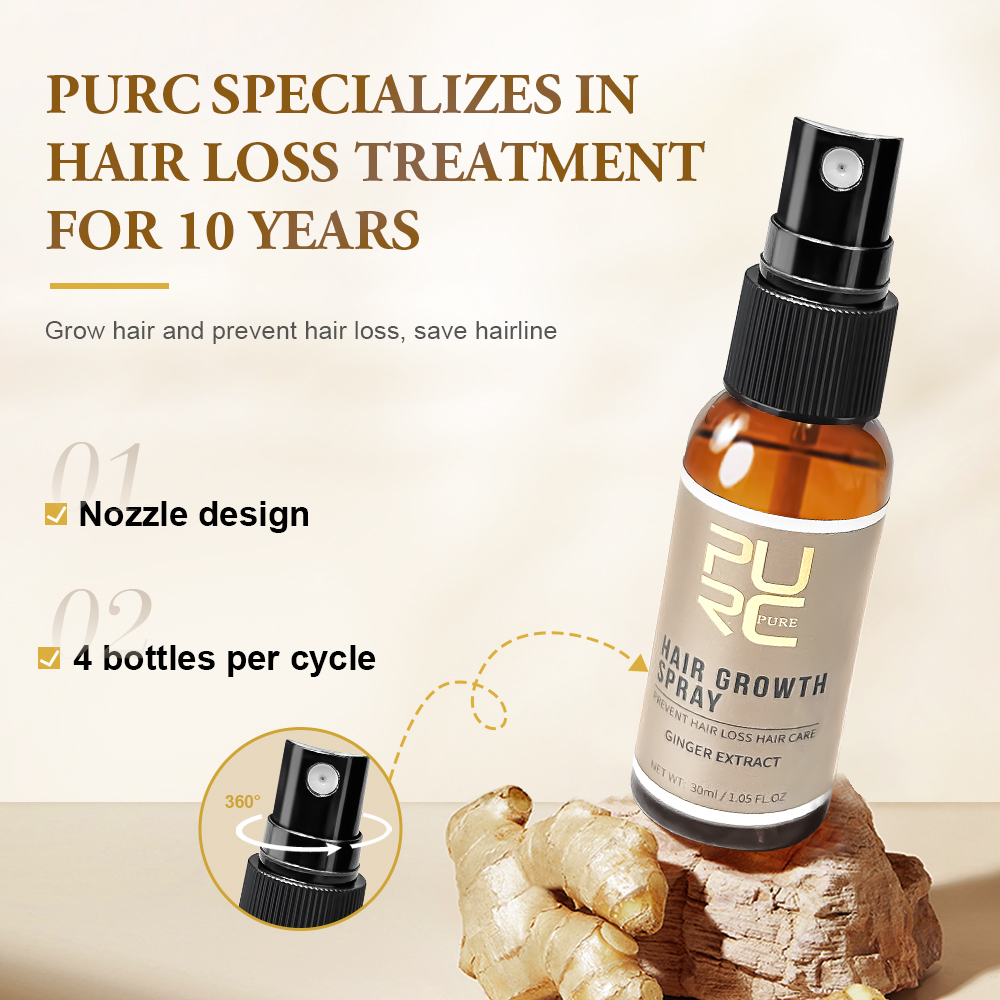 PURC Ginger Hair Growth Produc - Hair Care Ginseng recension och pris
