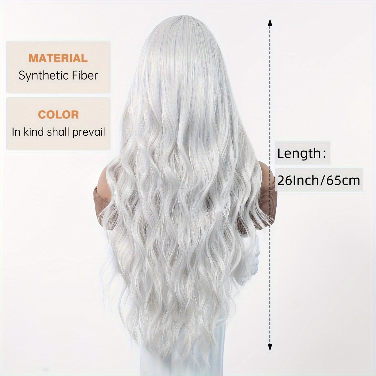Anxin Brand Synthetic Fiber Wi - Hair Care Long Hair recension och pris