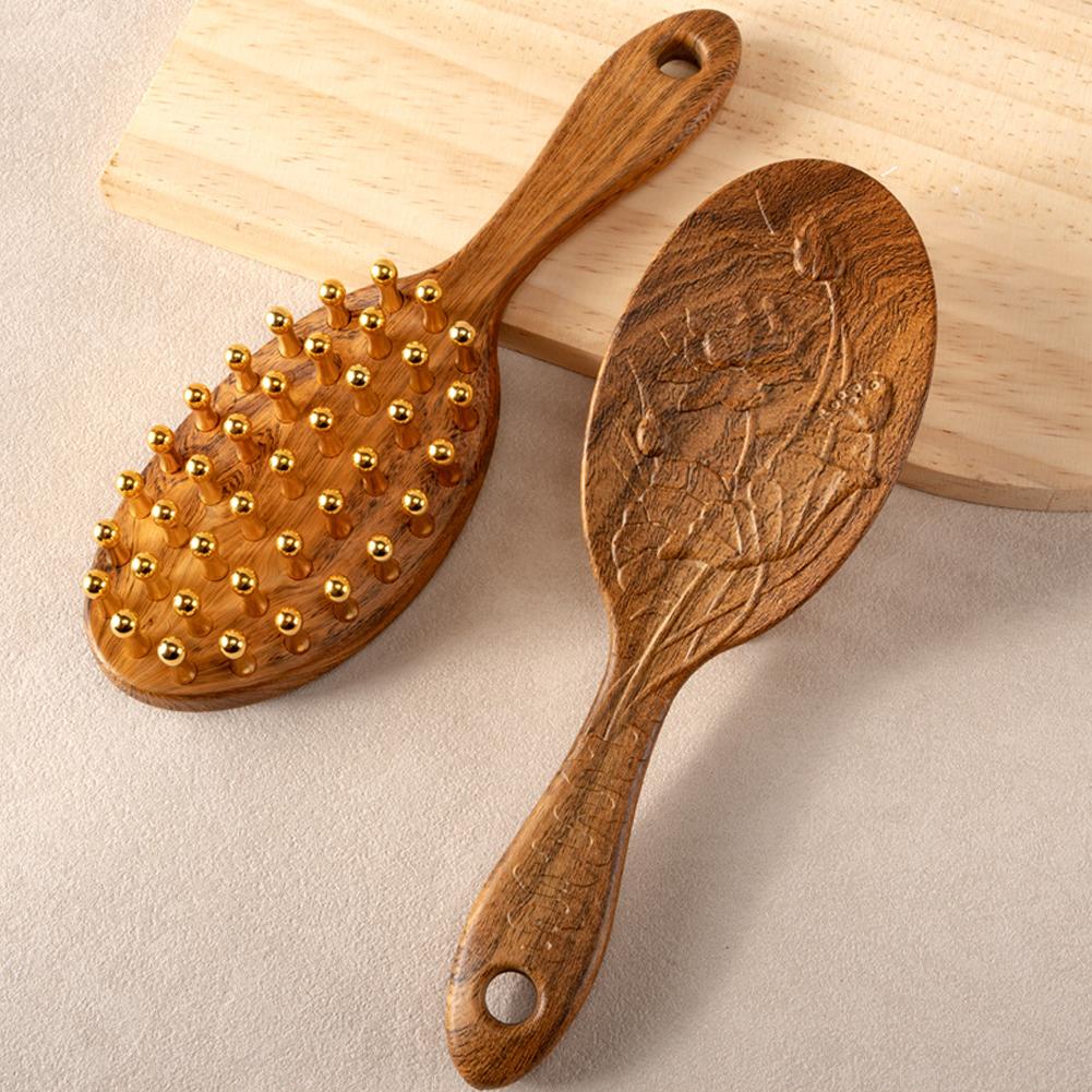 Scalp Massage Comb Long Handle - Hair Care Long Hair recension och pris
