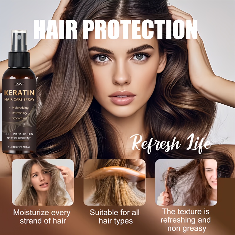 GSWP Keratin Hair Care Spray,  - Hair Care Conditioner recension och pris