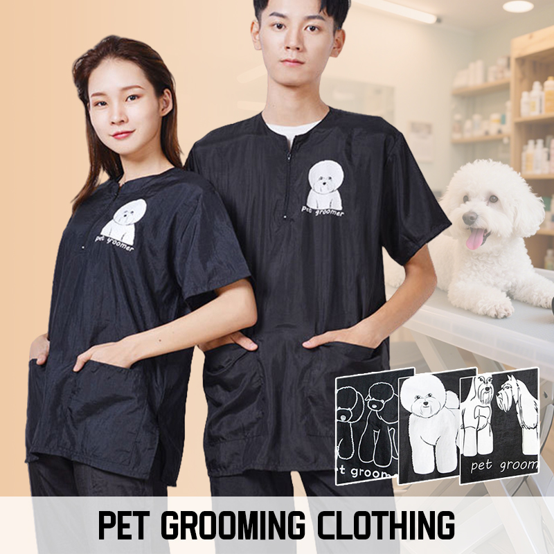 S-3XL Pet Groomer Jacket Pet S - Hair Care Works recension och pris