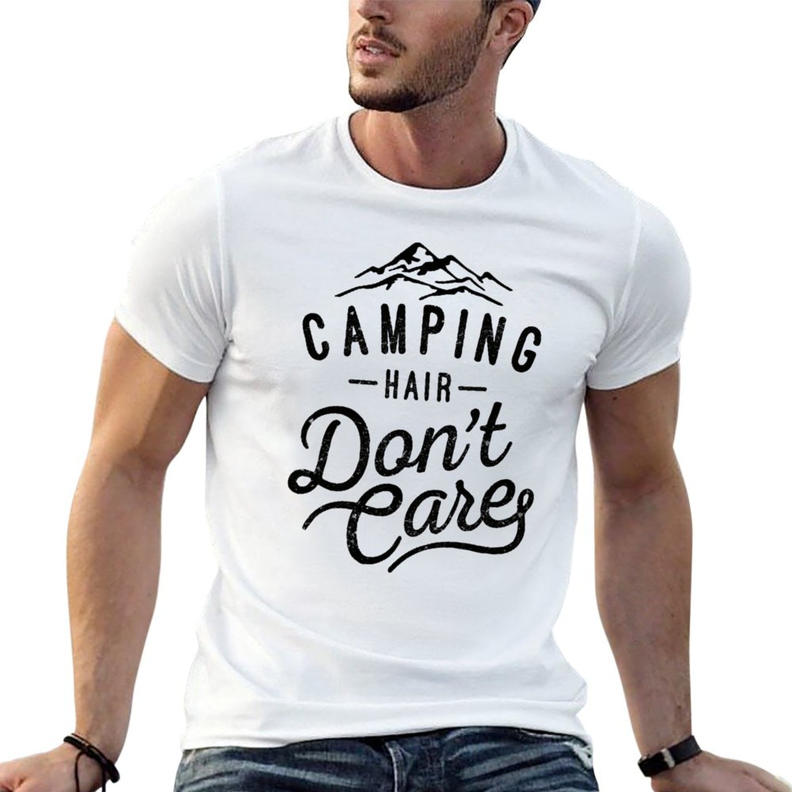 Camping Hair Don't Care T-Shir - Hair Care Works recension och pris