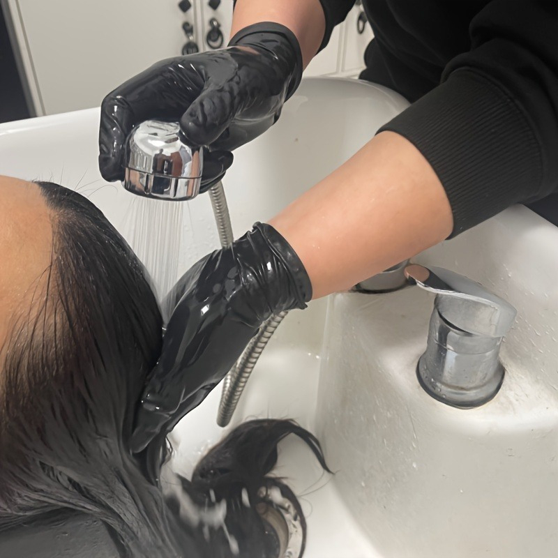 Black Disposable Nitrile Glove - Hair Care Works recension och pris