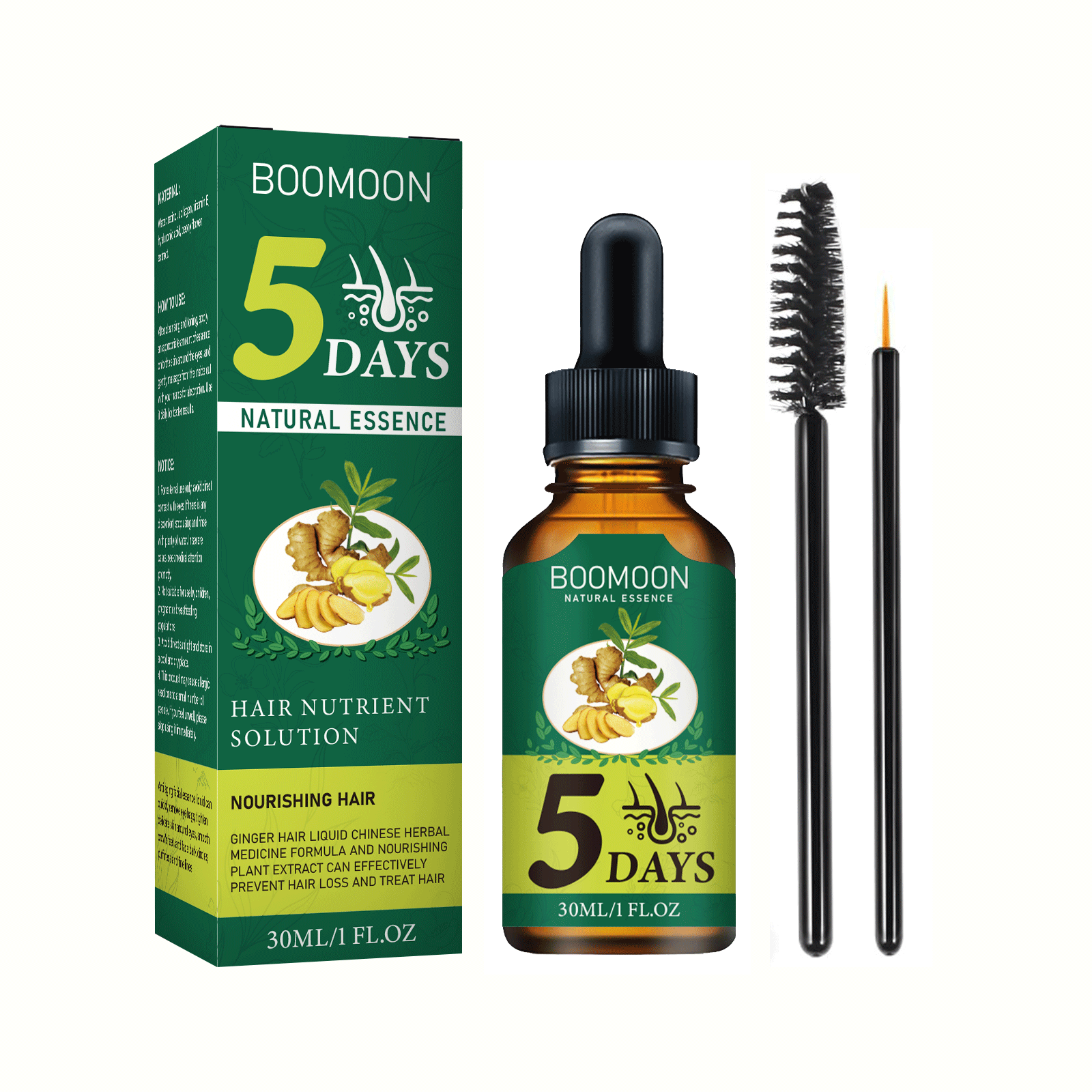 Ginger Hair Growth Essence Oil - Hair Care Essential Oil Atomizing recension och pris