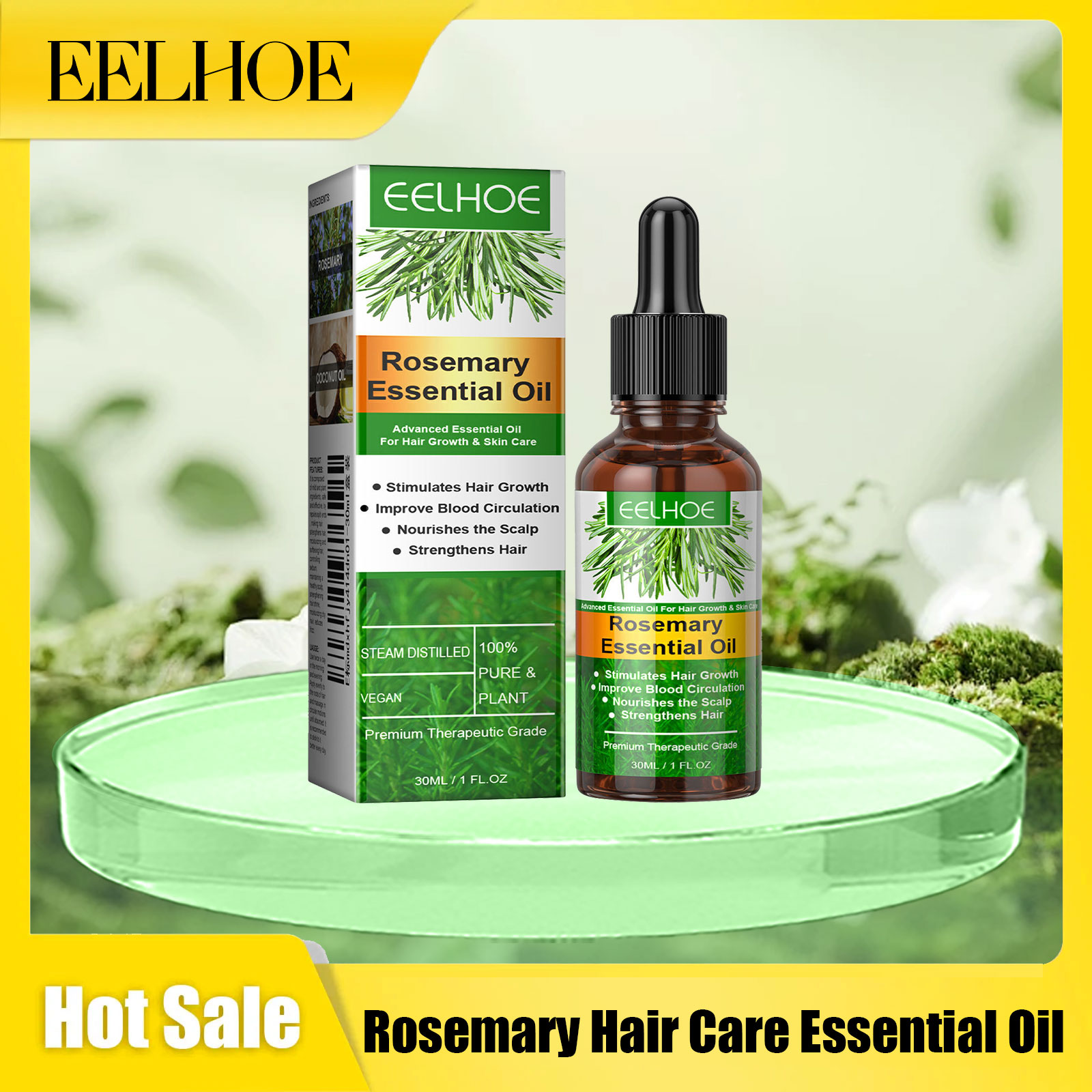 Eelhoe Rosemary Hair Care Esse - Hair Care Growth recension och pris