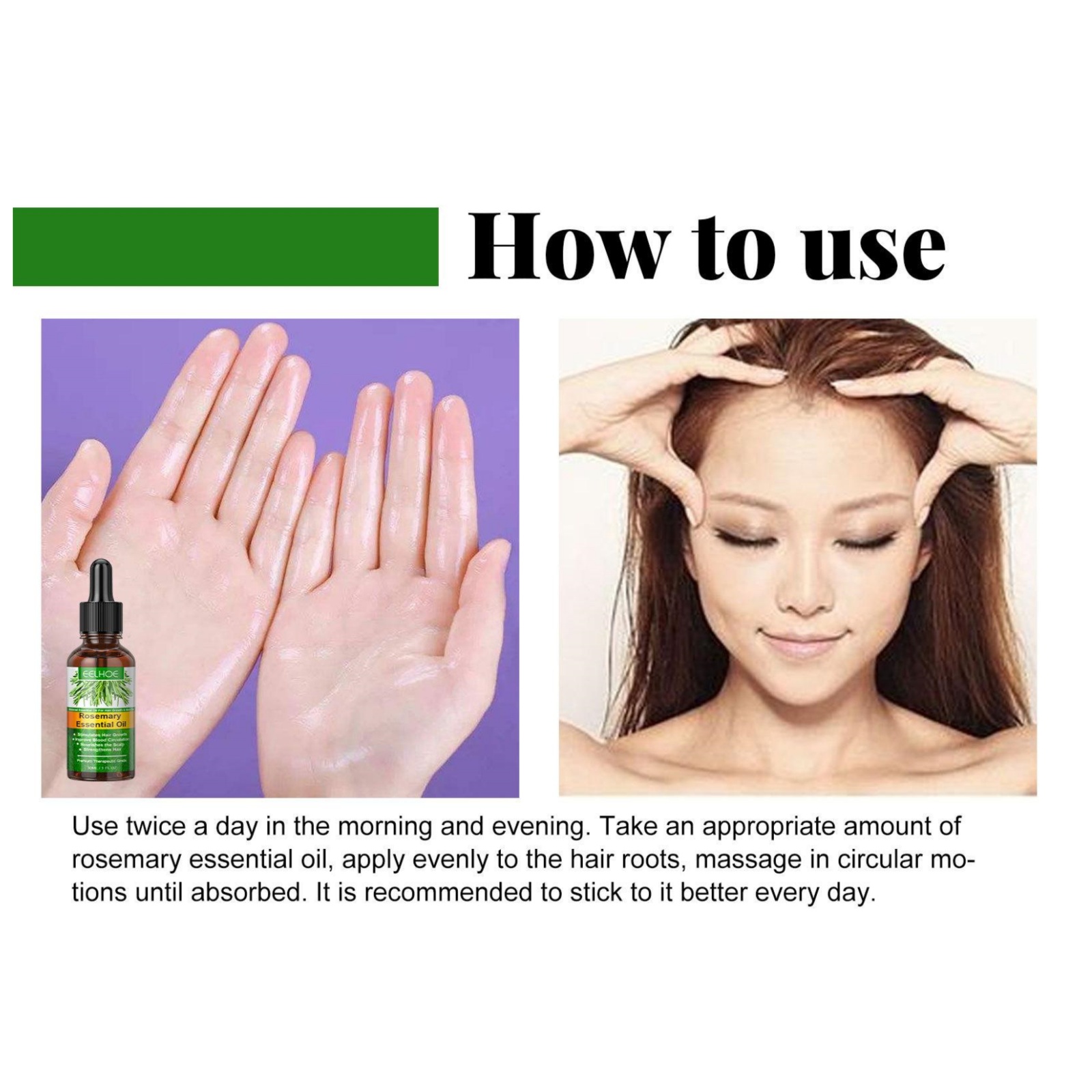 Eelhoe Rosemary Hair Care Esse - Hair Care Growth recension och pris