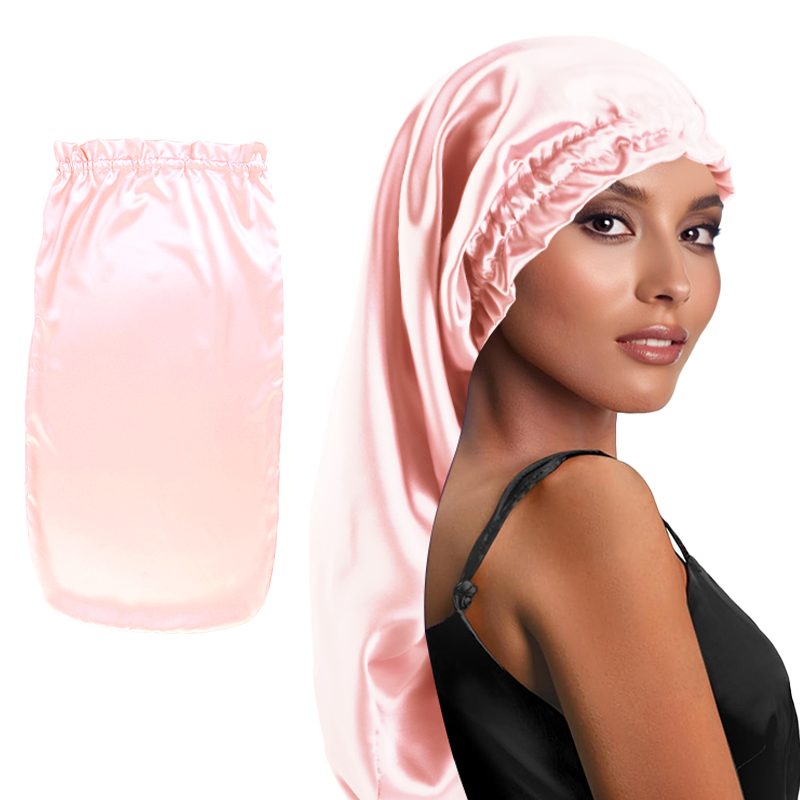 New Women's Long Satin Sleep C - Hair Care Long Hair recension och pris