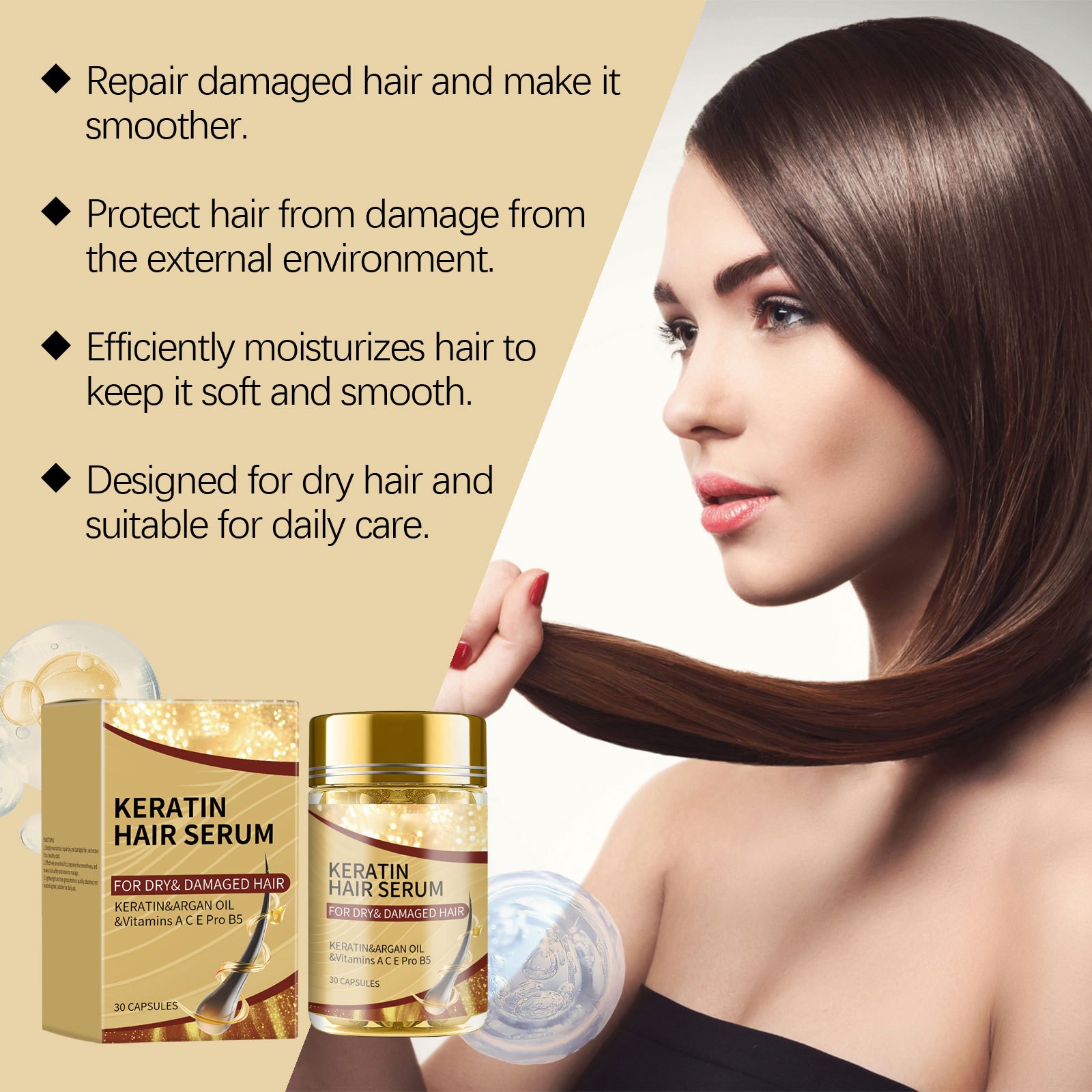 Argan Oil Smooth Hair Care Cap - House Hair Care recension och pris