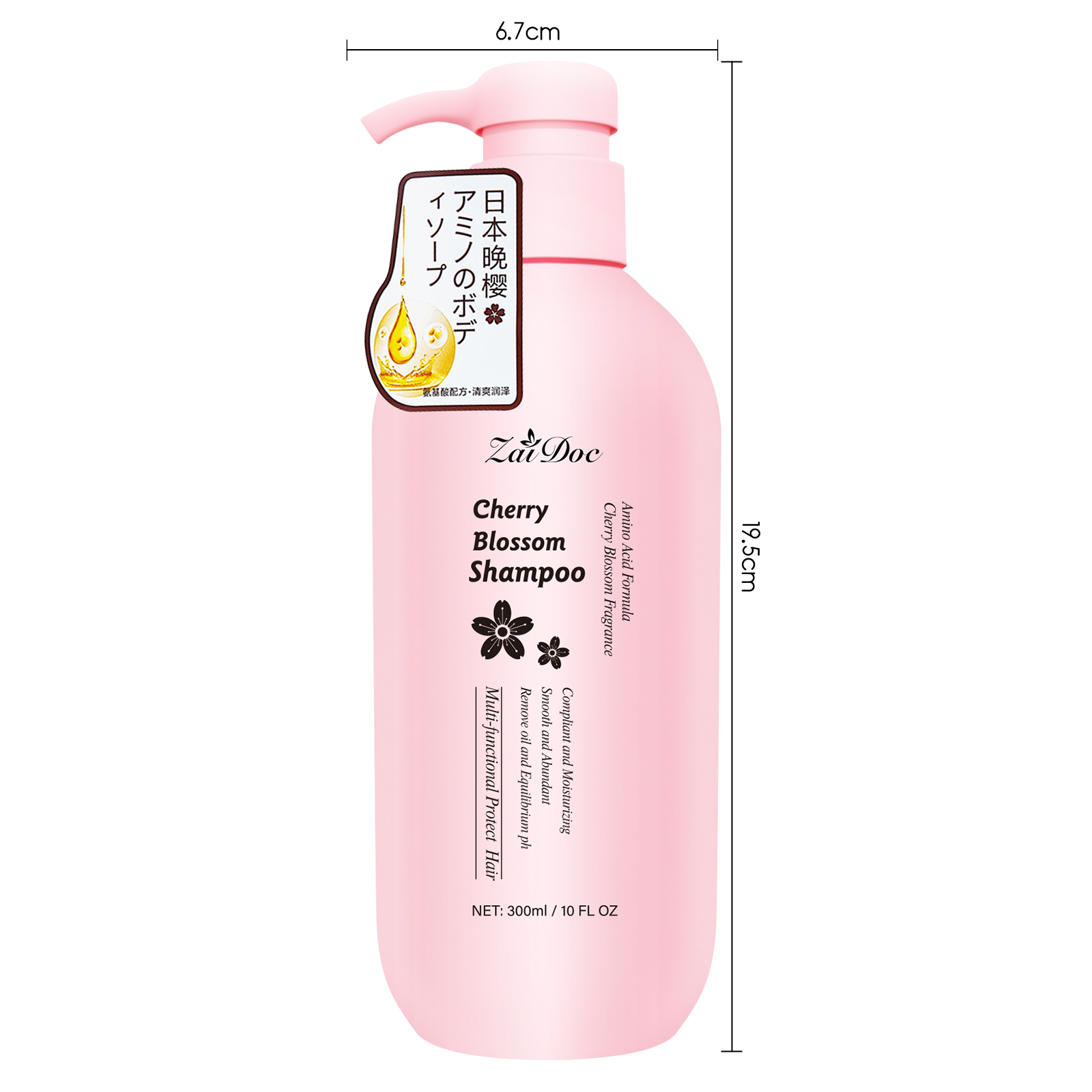 ZaiDoc Cherry Blossom Shampoo  - Hair Care Conditioner recension och pris