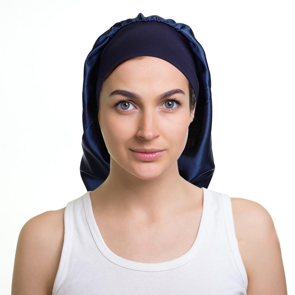 Satin Bonnet Long Hair Hat Sof - Hair Care Long Hair recension och pris
