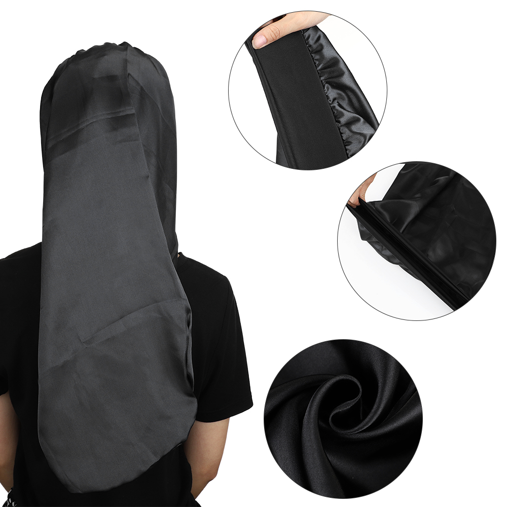 Satin Bonnet Long Hair Hat Sof - Hair Care Long Hair recension och pris