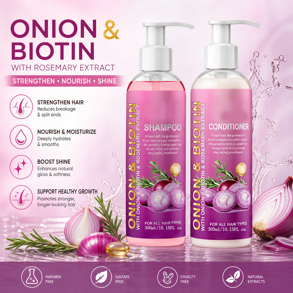 300ml Onion Biotin Shampoo Con - Hair Care Conditioner recension och pris
