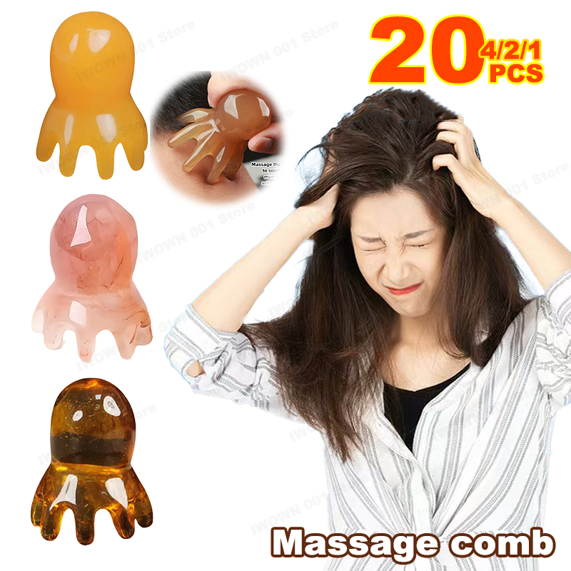 Natural Resin Octopus Acupoint - House Hair Care recension och pris