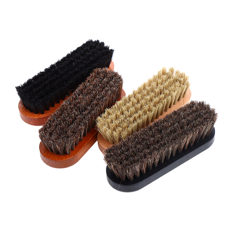 1PC Leather Shoe Brush Horse H - Hair Care Works recension och pris