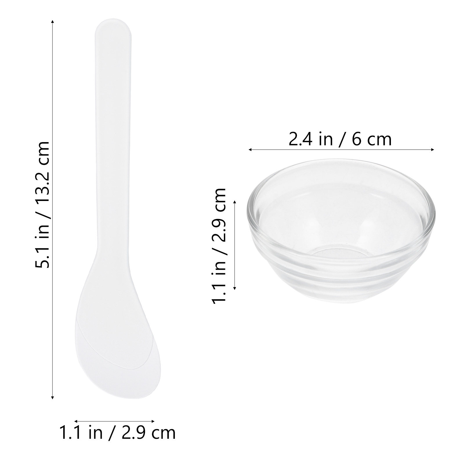 1Set Non- DIY Mask Stirring Bo - Hair Care Long Hair recension och pris