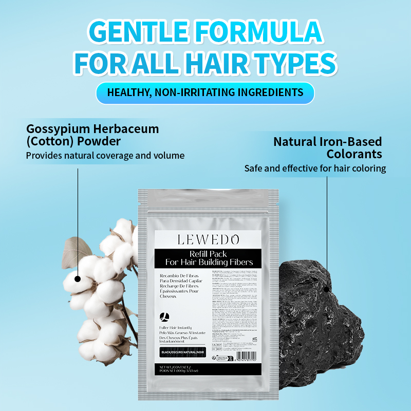 Hair Fibers Powder 100g Instan - Hair Care Growth recension och pris