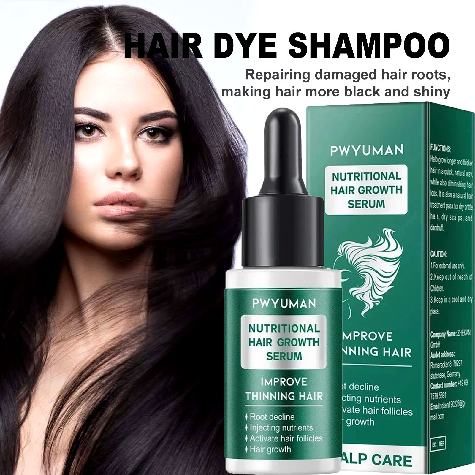 Hair Growth Essential Oil Prev - Hair Care Ginseng recension och pris