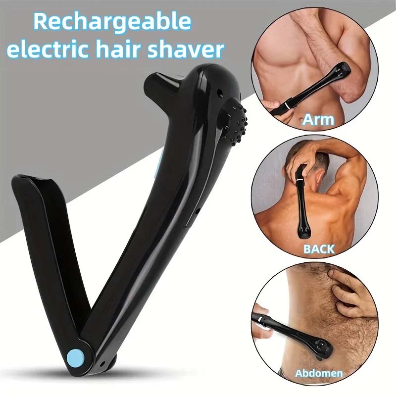 Electric Back Body Trimmer wit - Hair Care Long Hair recension och pris