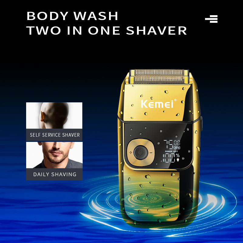 Kemei 2 in 1 Electric Shaver M - Hair Care Works recension och pris