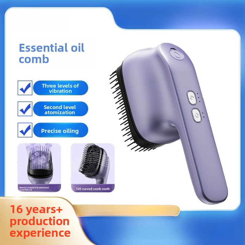 Electric Essential Oil Massage - Hair Care Essential Oil Atomizing recension och pris