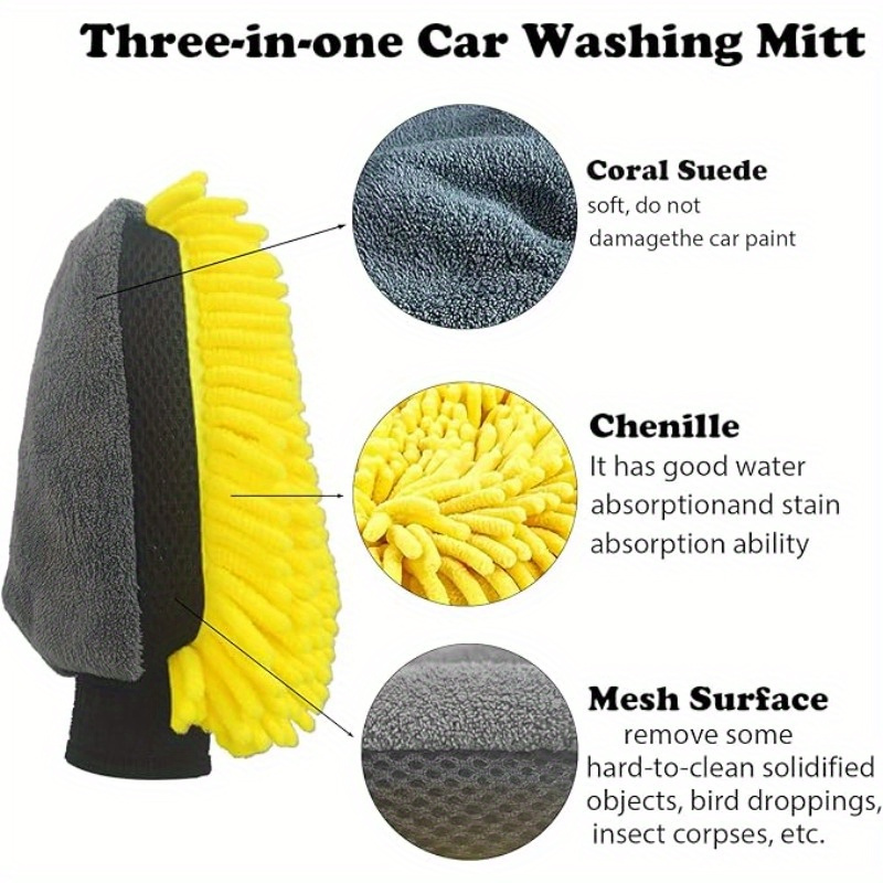 Car Care Double Sided Gloves W - Hair Care Long Hair recension och pris