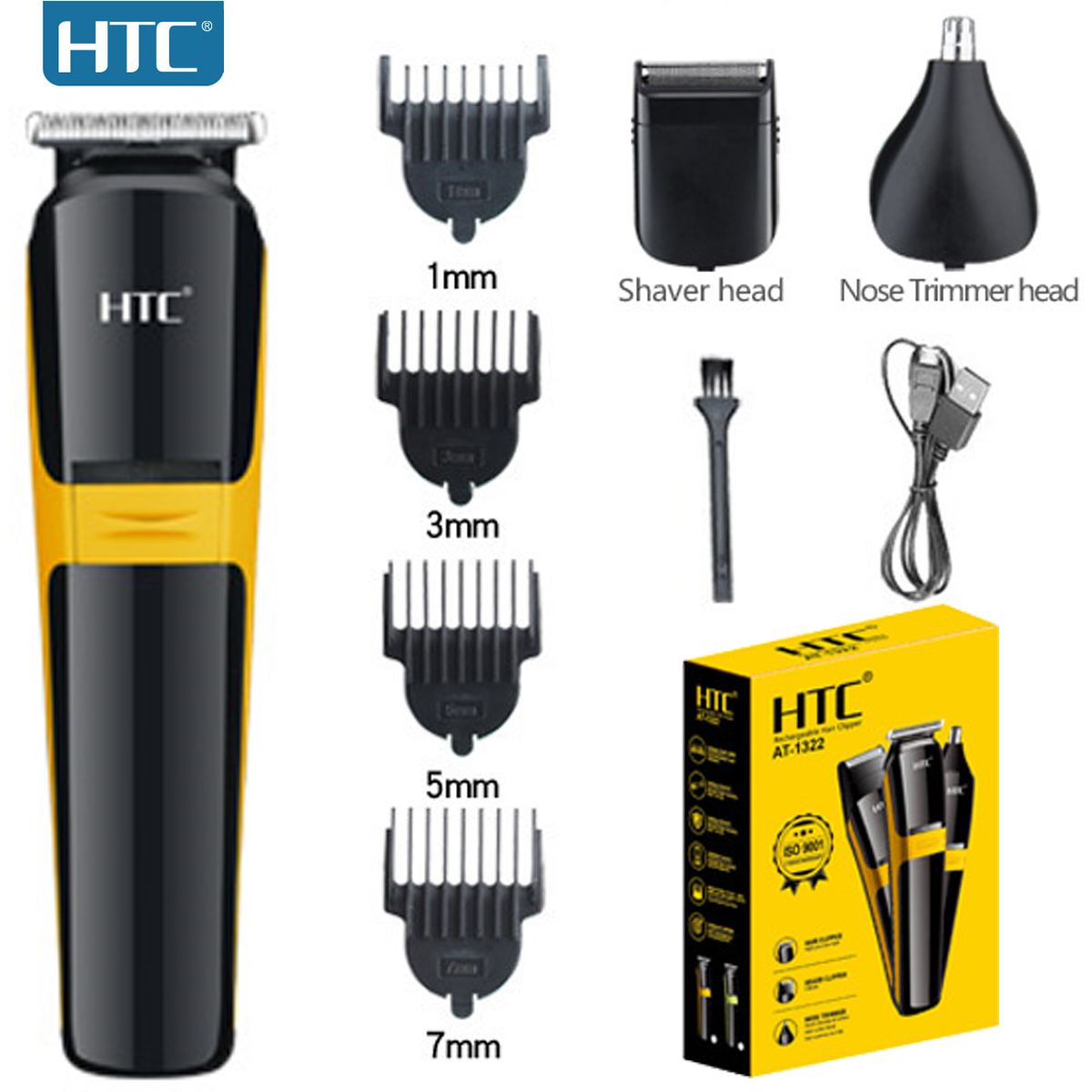 HTC USB 3 In 1 Electric T-Blad - Hair Care Works recension och pris