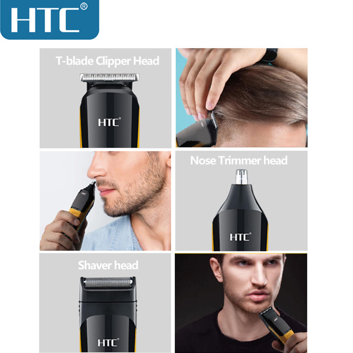 HTC USB 3 In 1 Electric T-Blad - Hair Care Works recension och pris