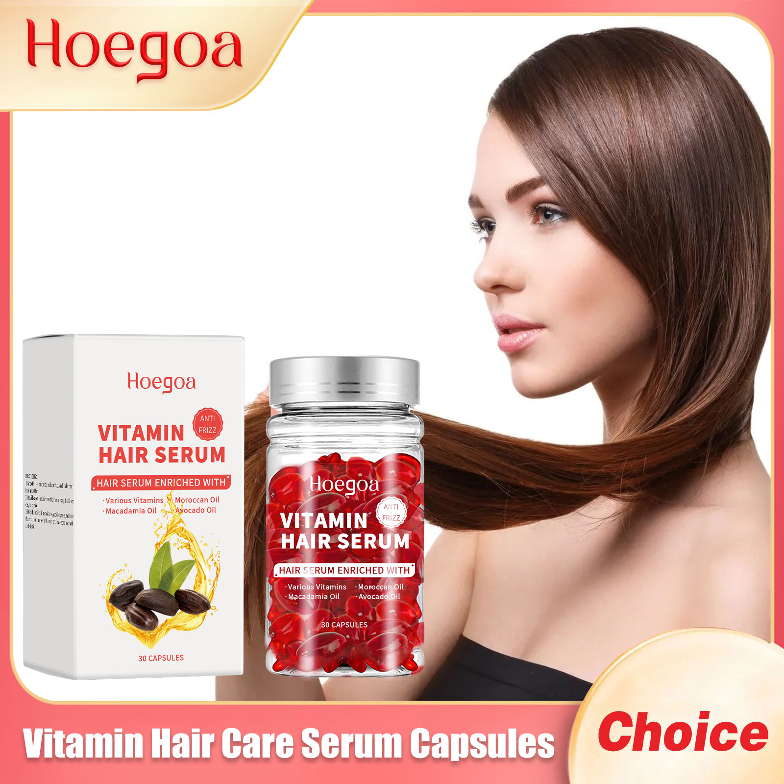 Vitamin Hair Care Serum Capsul - Hair Care Long Hair recension och pris